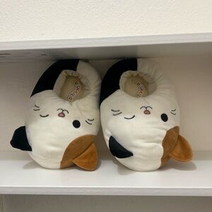 Squishmallows cat slippers